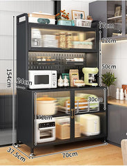 Ectronic Modern Sturdy Kitchen Storage Cabinet Rack