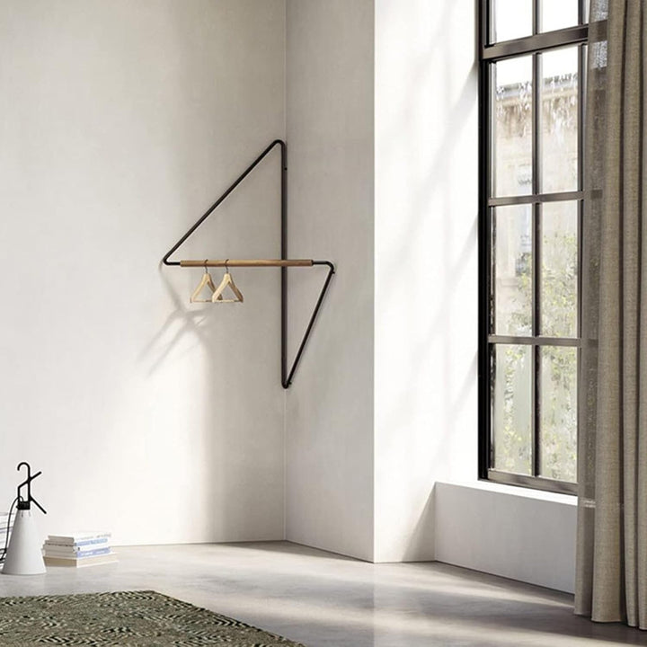 lesulety Wall Mounted Coat Clothes Floating Rack