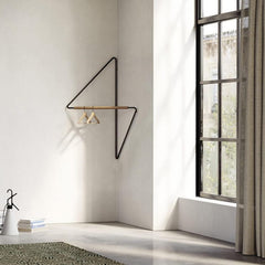lesulety Wall Mounted Coat Clothes Floating Rack