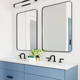 Modern Rectangular Wall-Mounted Vanity Mirror