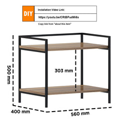 Klaxon Oven Spice Seasoning Storage Organizer Rack - waseeh.com