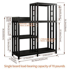 Taagoora 6-tier Adjustable Baker’s Kitchen Utensils Spiece Organizer Microwave Rack