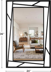 Positorio Living Lounge Bedroom Wall Hanging Decor Mirror