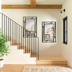 Positorio Living Lounge Bedroom Wall Hanging Decor Mirror