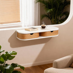 Gujike Drawer Living Lounge Bedroom Bathroom Floating Shelve