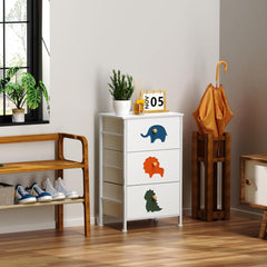 Fraypol Kids Bedroom Dresser Drawer Cabinet Organizer