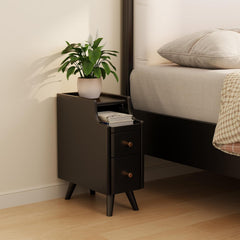 Titizera Nightstand Wooden Side Table