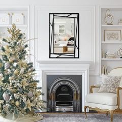 Positorio Living Lounge Bedroom Wall Hanging Decor Mirror