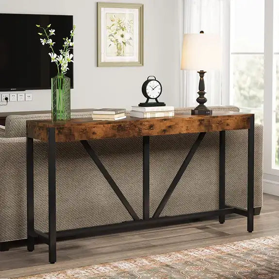 Vestibule Living Lounge Entryway Room Organizer Console Table