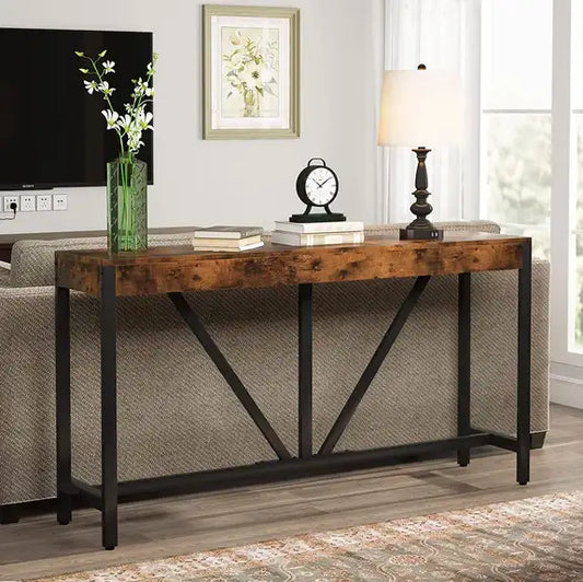 Vestibule Living Lounge Entryway Room Organizer Console Table