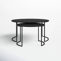 Addie Nesting Center Table Living Room Lounge Coffee Tables (Set of 2)