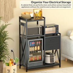 Xerola Microwave Cup Spice Organizer Utensils Rack