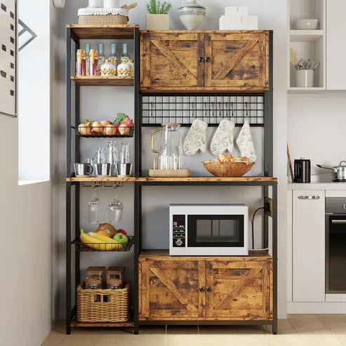 Tisala Coffee Microwave Oven kitchen Baker’s Rack