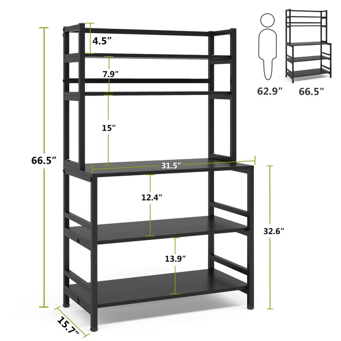 Breagha Wrought Iron Standard Baker&