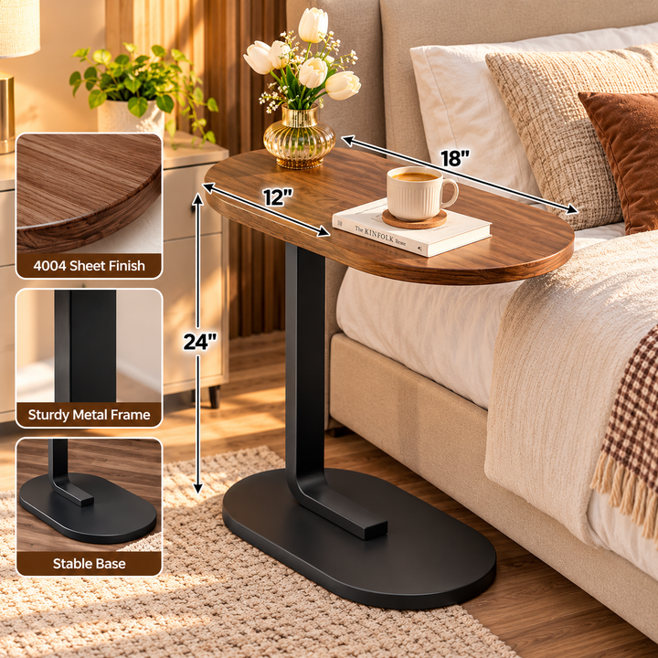 Oval Household Coffee Side Table
