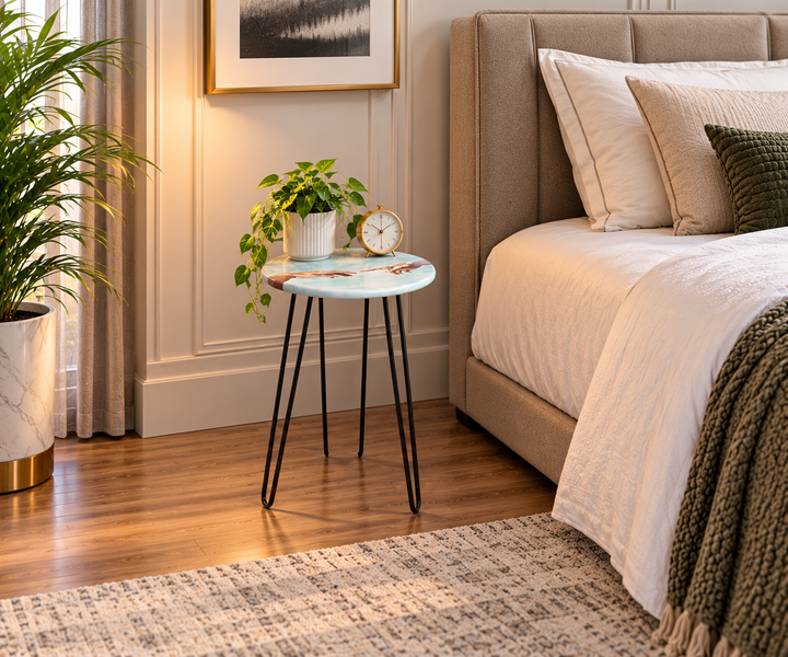 Fits Hands Living Lounge Center Side Hairpin Table