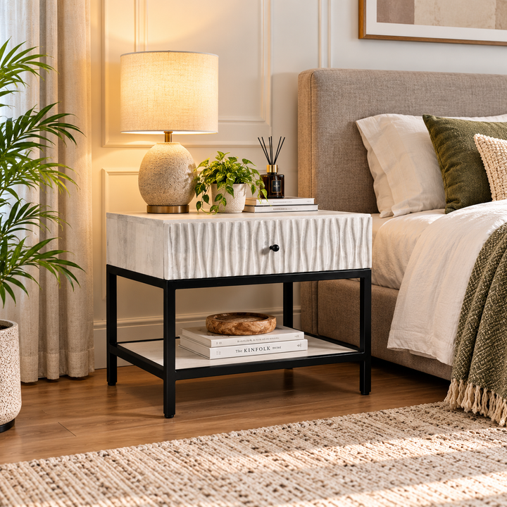 Faceout Nightstand Side Table