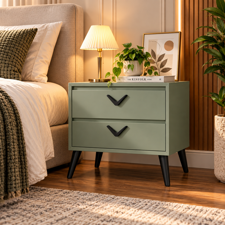 Orbit Zolo Bedside Drawers Side Table