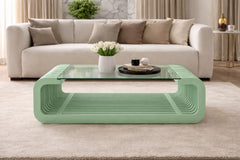 Horizon Lines Living Lounge Coffee Center Table
