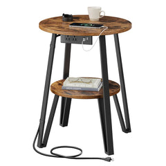 Hansora Sofa Bedside Charging End Side Table