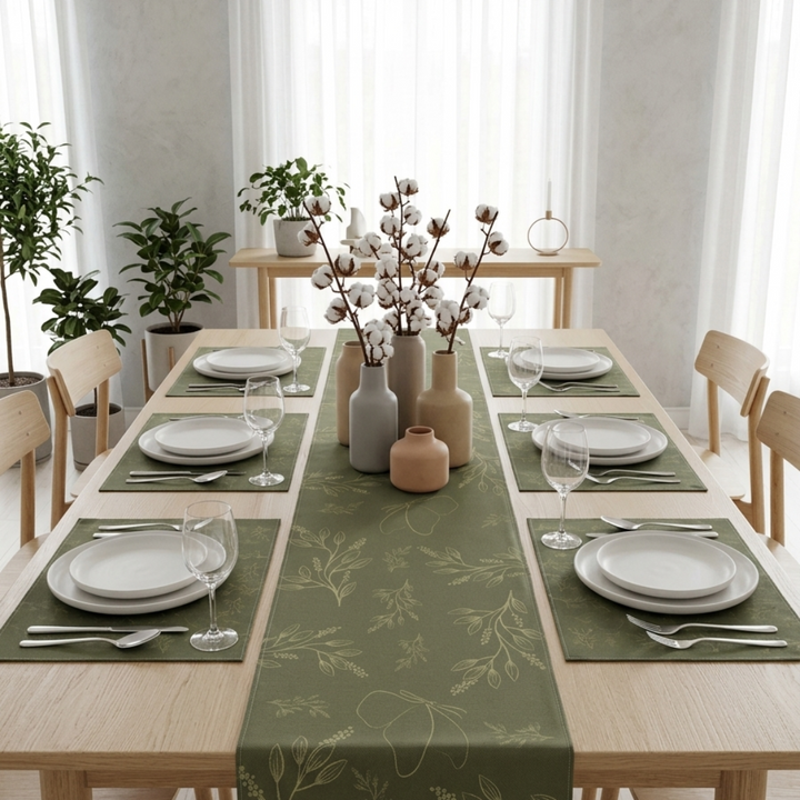 Avenelle Table Runner &amp; Mats Set