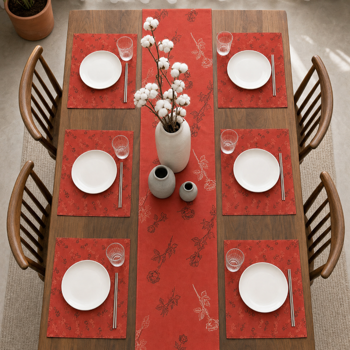 Avenelle Table Runner &amp; Mats Set