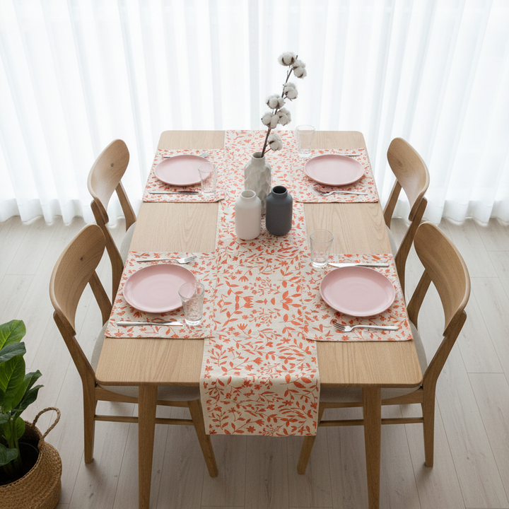 Calyra Table Runner &amp; Mats Set