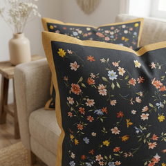 Rustic Bloom Cushion Cover Pack of 2