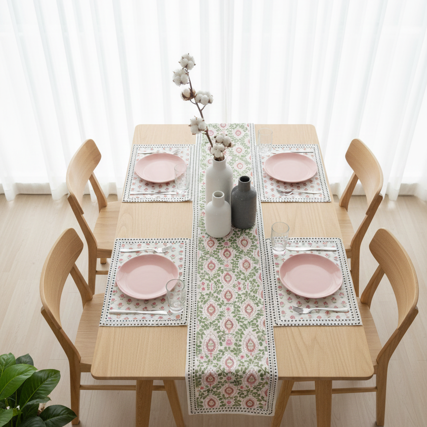 Selenea Table Runner &amp; Mats Set