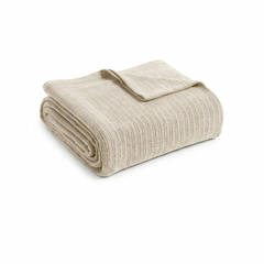 Cotton Thermal Blanket - King Size Throws