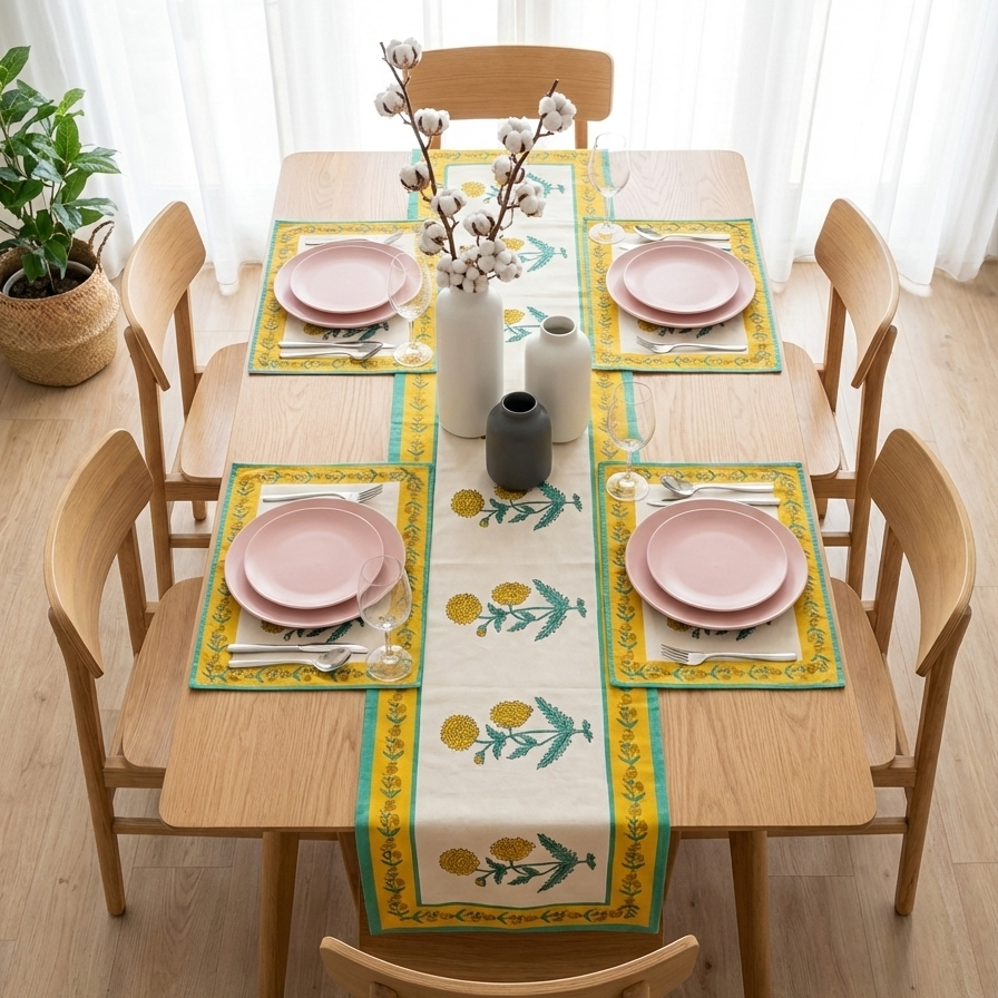 Selenea Table Runner &amp; Mats Set