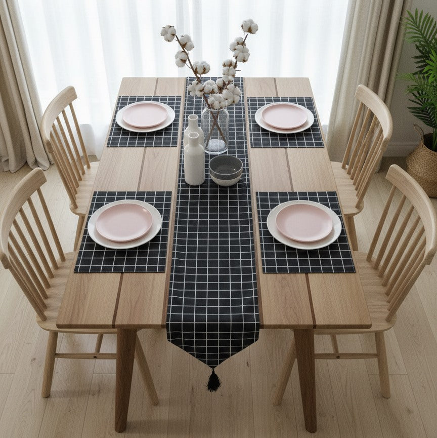 Lumirae Table Runner &amp; Mats Set | Home Décor | Waseeh Pakistan