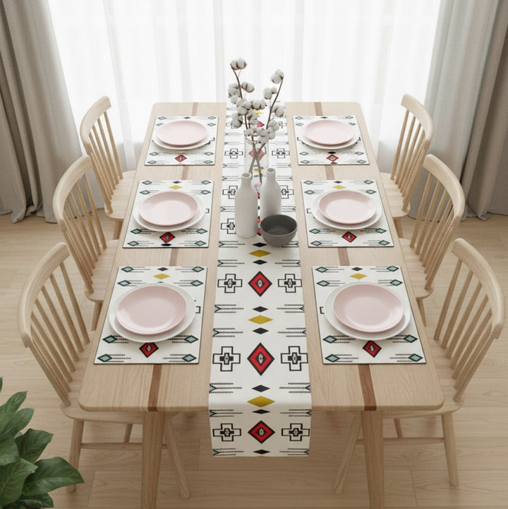 Lumirae Table Runner &amp; Mats Set | Home Décor | Waseeh Pakistan