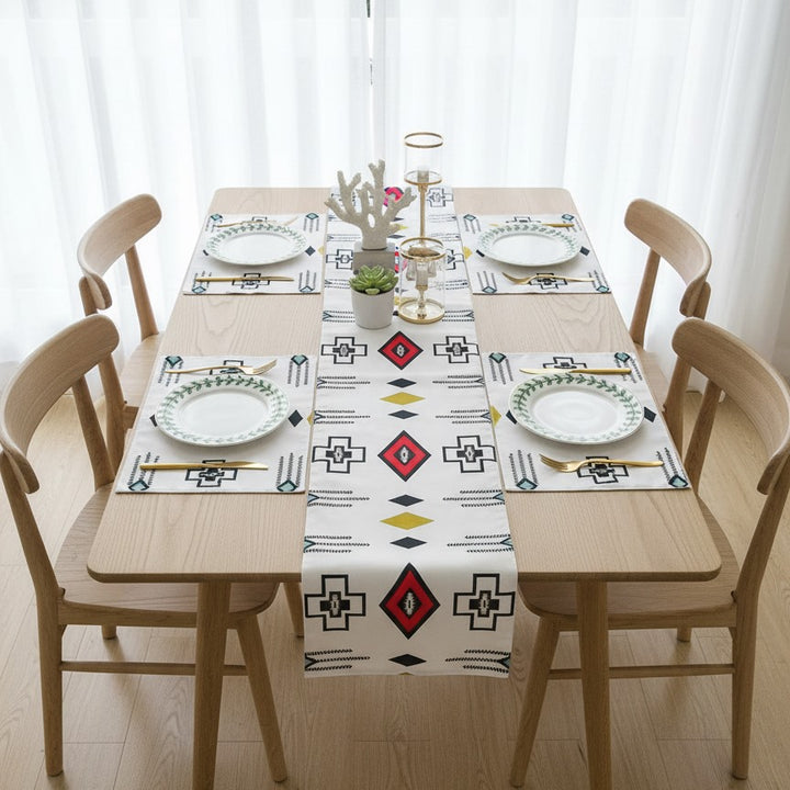 Lumirae Table Runner &amp; Mats Set | Home Décor | Waseeh Pakistan