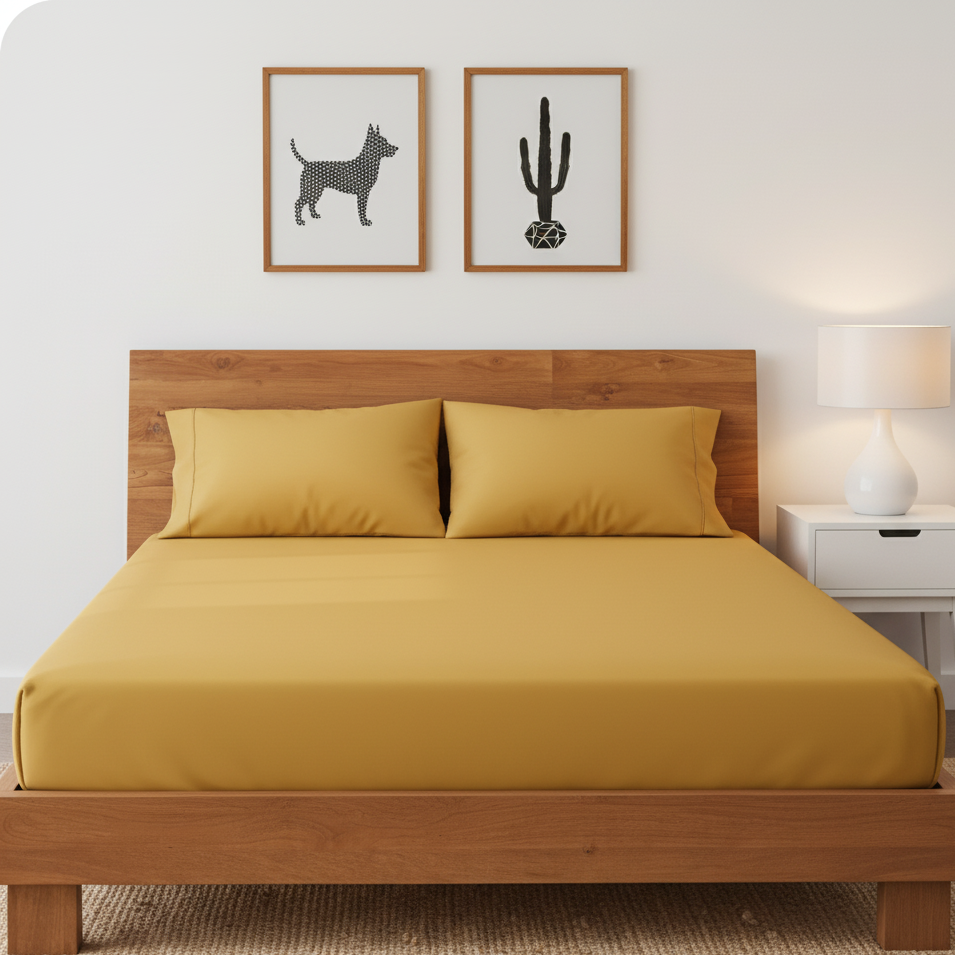 Azoria Tribal Cotton Fitted Bed Sheets (Set of 3)