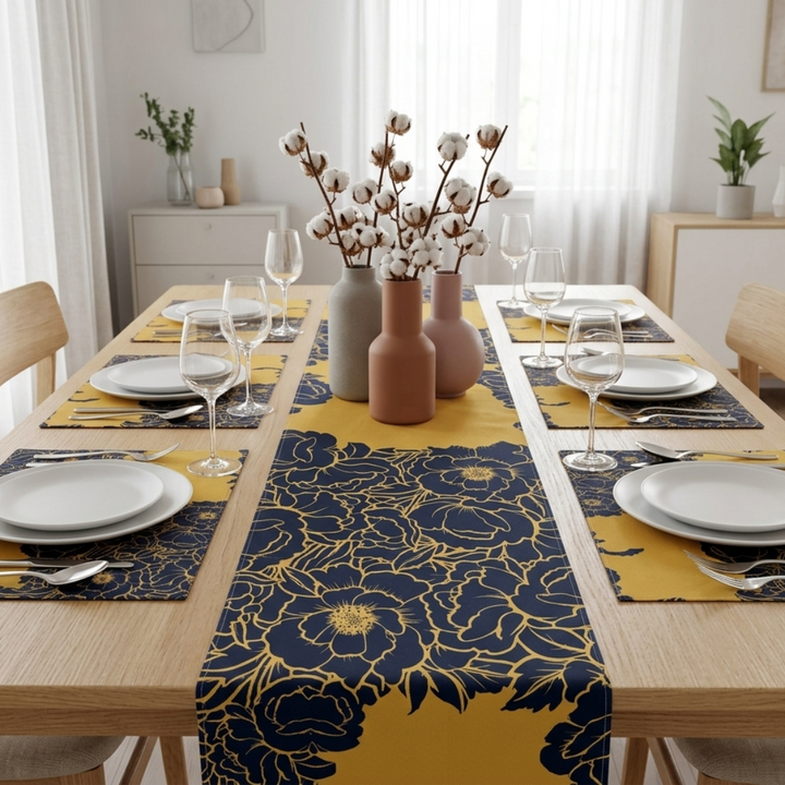 Mirielle Table Runner &amp; Mats Set