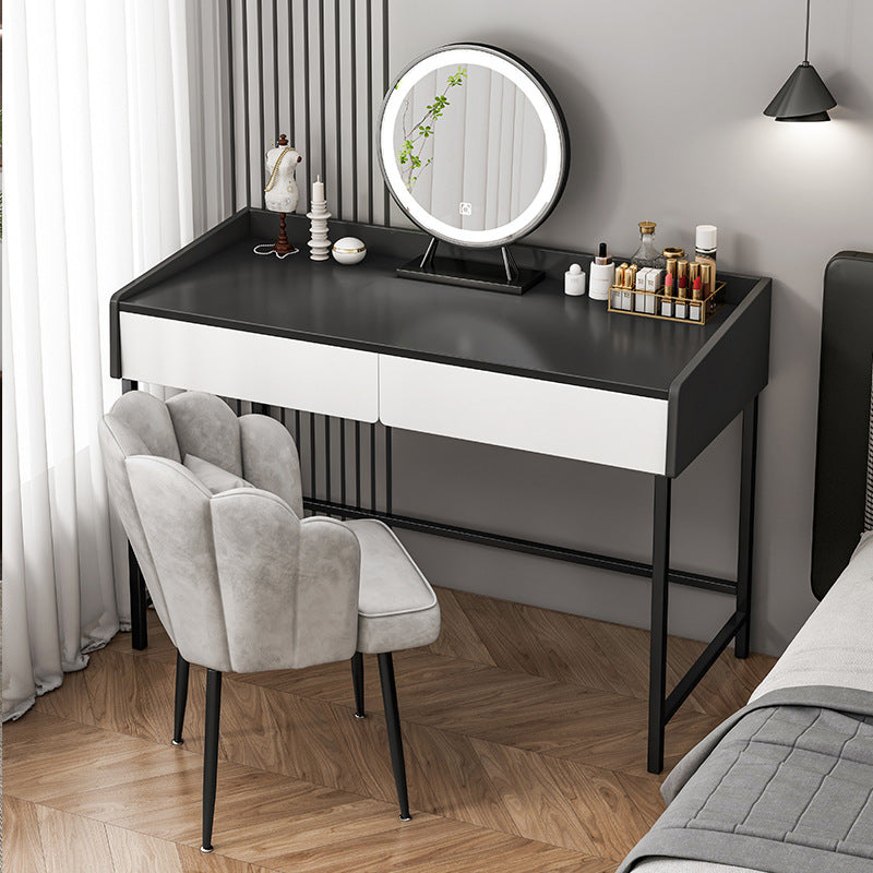 Dewy Modern Luxury Writing Computer Desk Workstation Table with Drawers