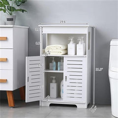 Double Door Bathroom Cabinet Organizer