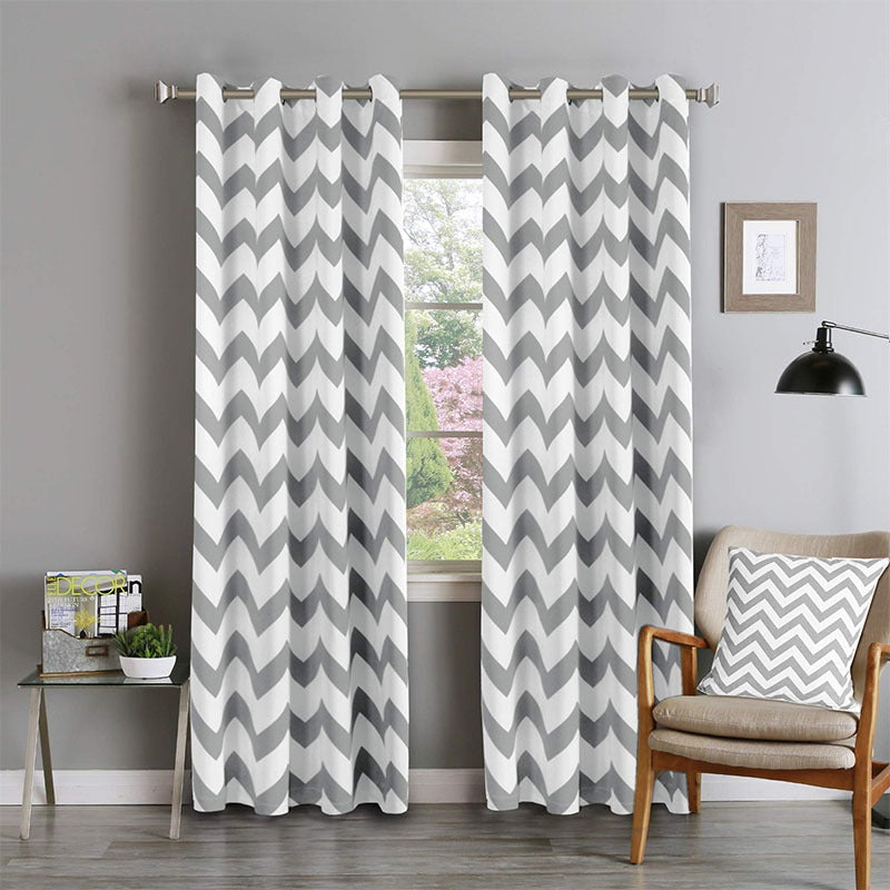 Veloria Zig Zag Curtains