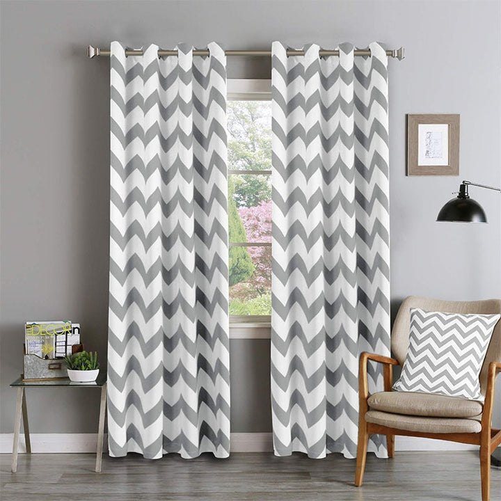 Veloria Zig Zag Curtains