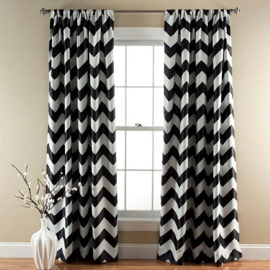 Veloria Zig Zag Curtains