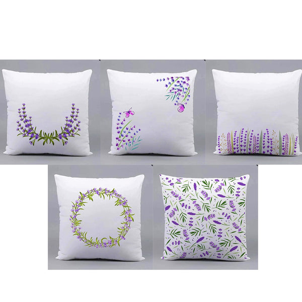Flower Crown Cushion Covers (Set of 5)