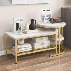 Javarrius Living Lounge Nesting Coffee Center Table
