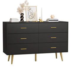 Kamily Living Bedroom Drawer Dresser Organizer Storage Console Table