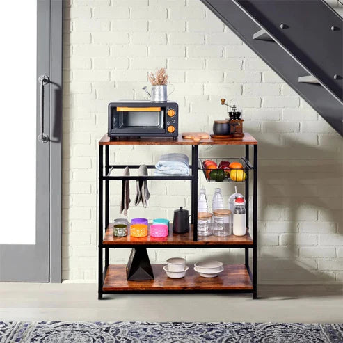 Zintalarie Kitchen Standard Towel Spice Cup Utensils Organizer Rack