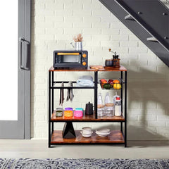 Zintalarie Kitchen Standard Towel Spice Cup Utensils Organizer Rack