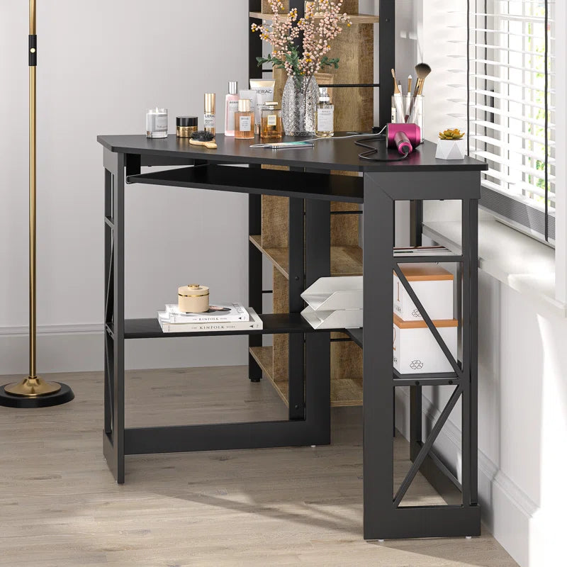 Lambrecht Corner Home Office Space Saving Writing Desk