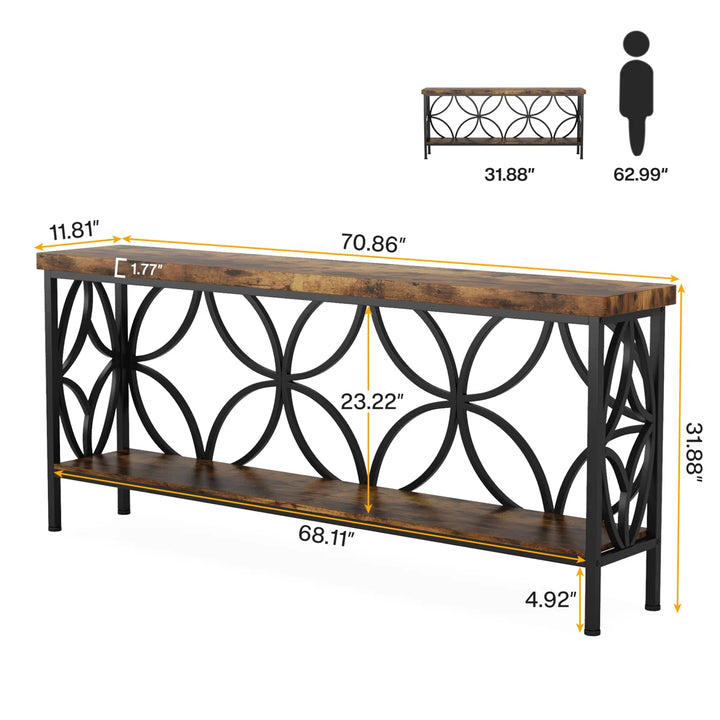 Laquaysha Living Lounge Entryway Hallway Console Table