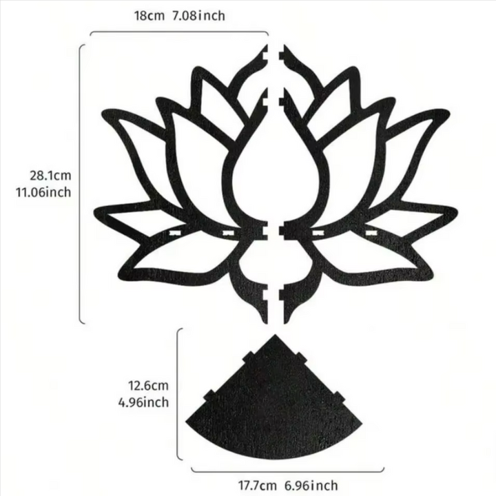 Lotus Modern Home Decoration Floating Shelve