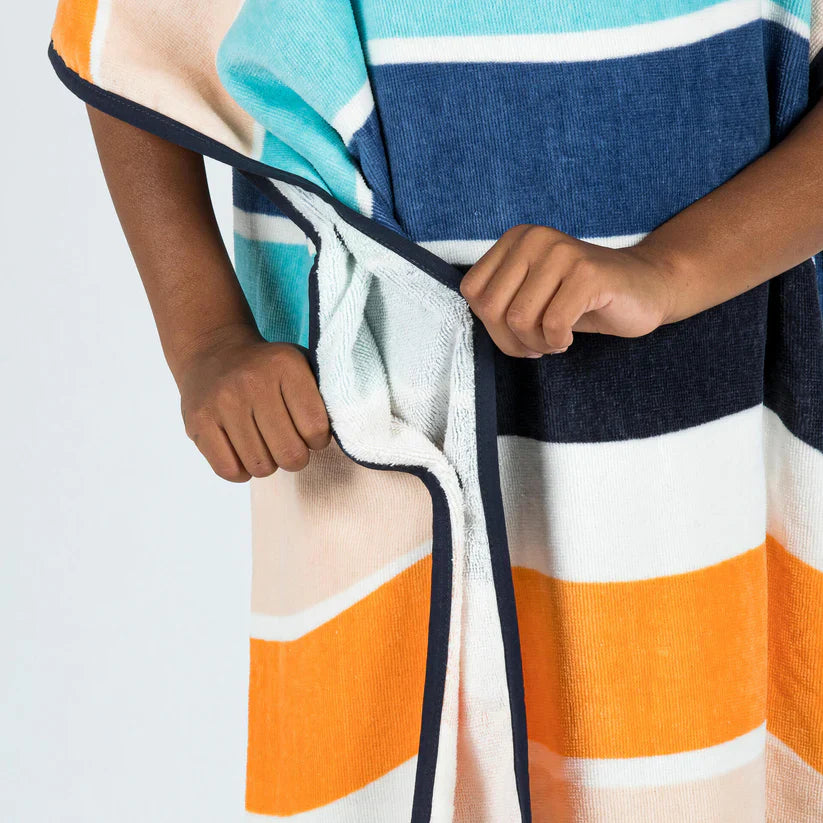 Lumorine Rainbow Kids Wearing Ponchu